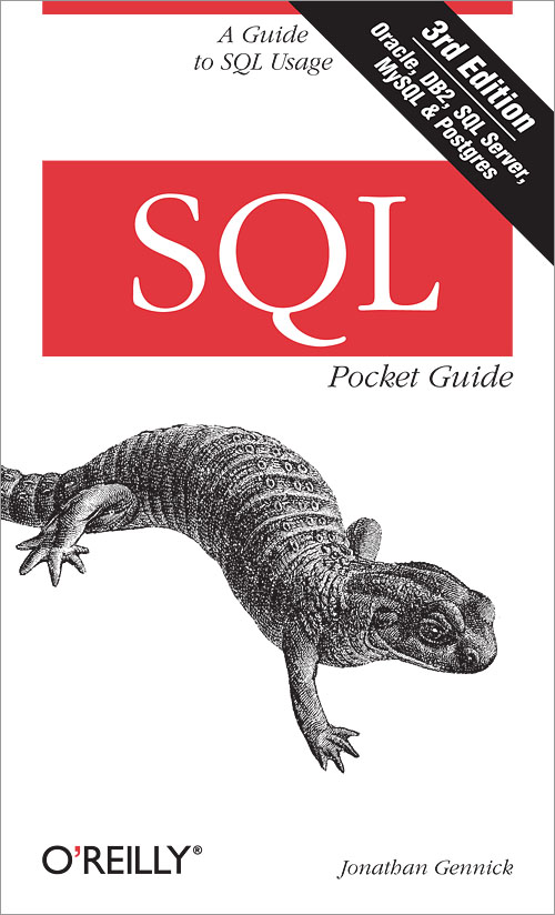 Book Cover: SQL Pocket Guide